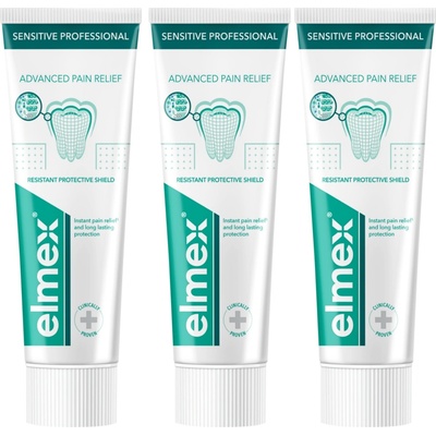 Elmex Sensitive 3 x 75 ml