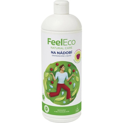 Feel Eco Prostriedok na umývanie riadu s vôňou malín 1 l