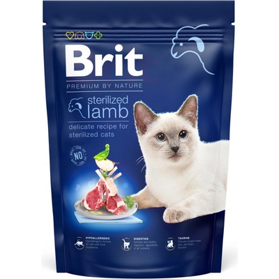 Brit Premium by Nature Cat Sterilized Lamb 0,8 kg