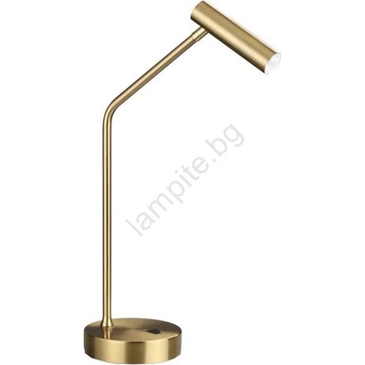 Ideal Lux - LED Настолна лампа EASY LED/3, 5W/230V CRI 90 месинг (ID295541)