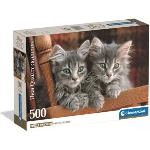 Clementoni Висококачествена колекция: Котенца - 500 части (35580)