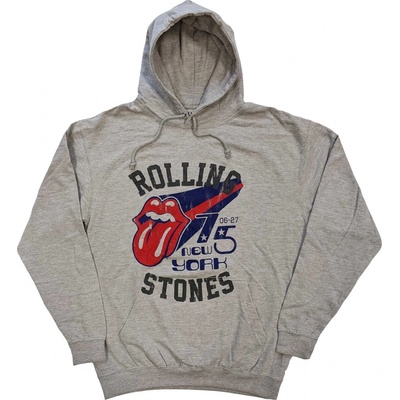 The Rolling Stones mikina New York '75 Šedá