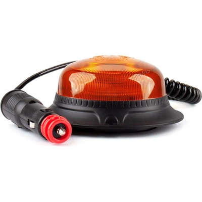 maják LED magnetický 12V-24V oranžový 18LED – Zbozi.Blesk.cz