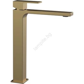 SAPHO - Смесител за умивалник CUBEMIX 27, 8 см матово злато (SH0377)
