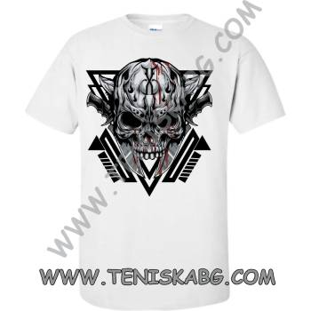 Image 1 of Fruit of the Loom Тениска - Skull gangster