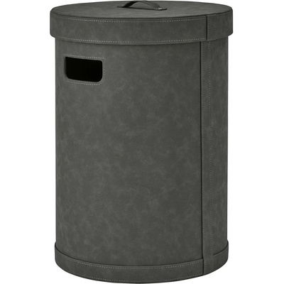 Blomus Тъмносив кош за пране от изкуствена кожа Sahla M - Blomus (67228)