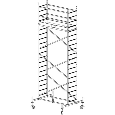 Lešenie 6,3 m KRAUSE PROTEC