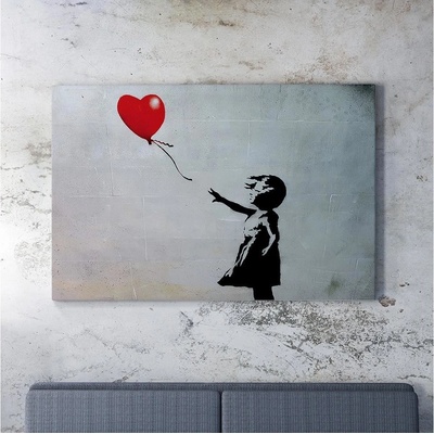 Hanah Home Obraz Heart Balloon 70x50 cm