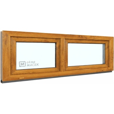 Kömmerling 70 Ad S/S 2100 X 500 mm Winchester/Bílá jednostranně Sklo Čiré Neotevíratelné