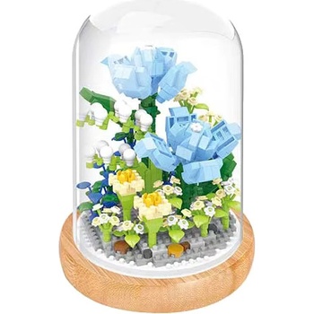 Wise Hawk Modrá růže stavebnice