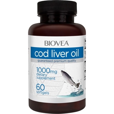 BIOVEA Cod Liver Oil 1000 mg [120 Гел капсули]