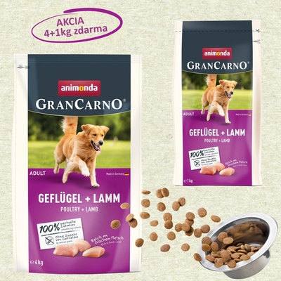 Animonda GranCarno Adult Poultry & Lamb 4 kg
