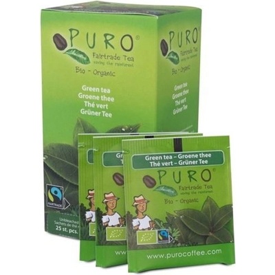 Puro Zelený čaj Fairtrade Bio 25 x 1,5 g