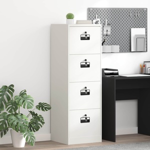 vidaXL Кабинет за файлове с чекмедже Горчично жълто 45, 5 x 42 x 139 см (891625)