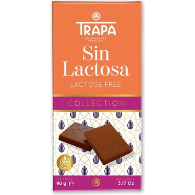 Trapa Sin Lactosa Mléčná bez laktózy 90 g