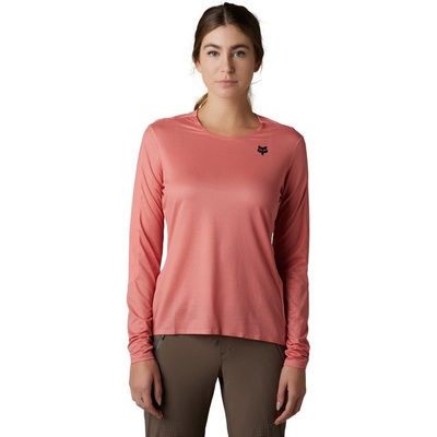FOX W Flexair Ascent Ls Jersey Salmon