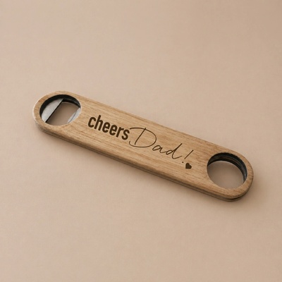 Otvírák s gravírováním CHEERS DAD