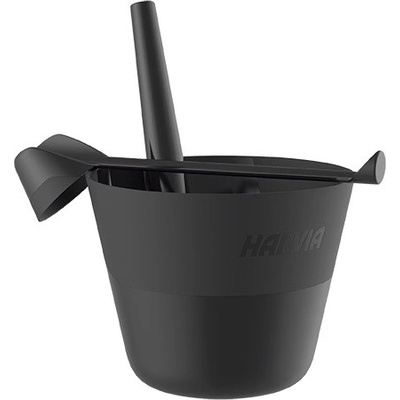 Harvia Vědro s naběračkou matné CSA009L – Zboží Dáma