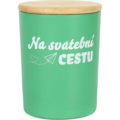 Sklenená pokladnička Šetríme pre drobčeka