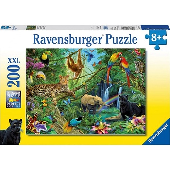 Image 1 of Ravensburger Puzzle Ravensburger Xxl Jungle 200pc
