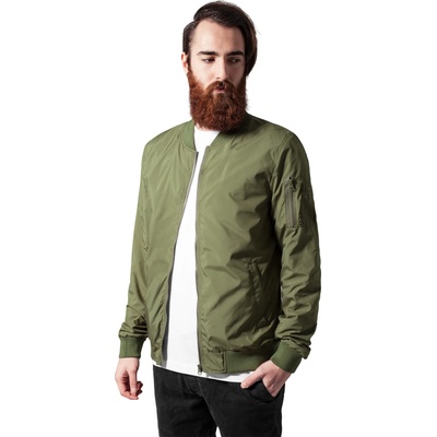 Urban Classics Мъжко яке тип бомбър Urban Classics в цвят маслинаUB-TB1258-00176 - Маслина, размер M