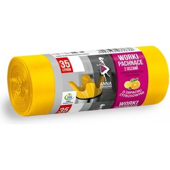 Чували за смет ароматизирани лимон Anna Zaradna 35л. 20бр