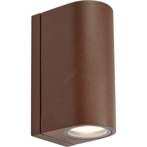 Markslöjd 109111 - LED димируемо външно стенно осветително тяло ALOR 2xLED/4, 9W/230V IP65 кафяво (ML1648)