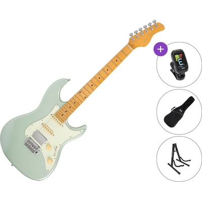 SIRE Larry Carlton S5 HSS SET Surf Green Metallic Електрическа китара