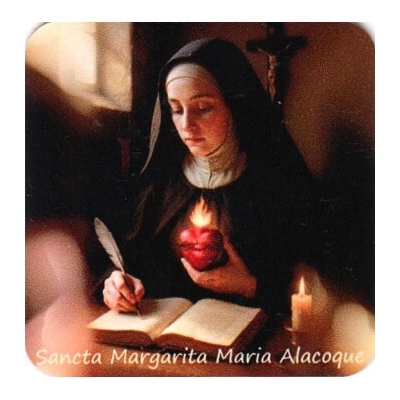 Magnetka: svätá Margita Mária Alacoque - LV5050