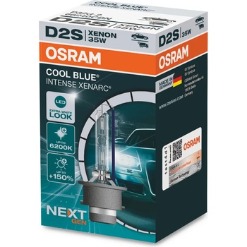 OSRAM XENARC COOL BLUE INTENSE (NEXT GEN) D2S 35W 12/24V (66240CBN)