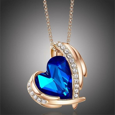 Éternelle Náhrdelník Swarovski elements NH2136-SN6000A(21) Modrá