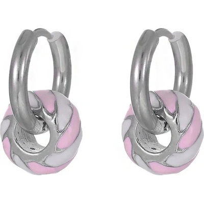 Glare Oceľové náušnice 769