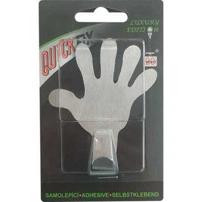 QuickFix Háček Ruka nerez blistr, 1ks