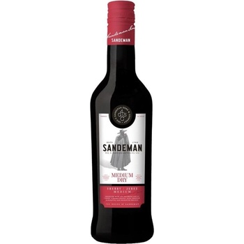 Sandeman Medium Dry Sherry 15% 0,75 l (čistá fľaša)
