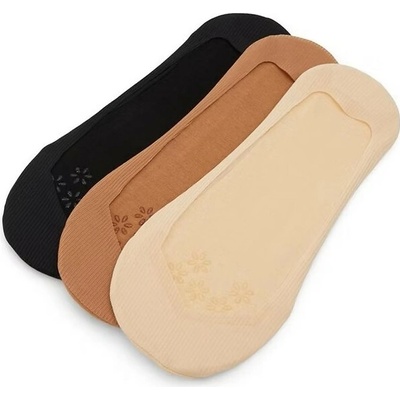No Bad Days Club Neviditeľné ponožky ťapky Aldo 3pack Natural