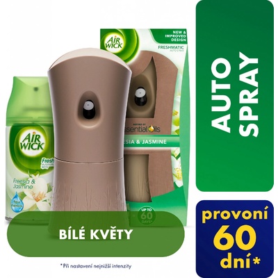 Air Wick Freshmaticic Max strojek a náplň Frézie a jasmín 250 ml – Hledejceny.cz