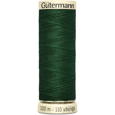 456 Univerzální šicí nit Gütermann 100% PES, zelená