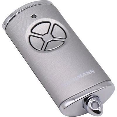 HORMANN HSE 4 BS 4511583 - diaľkový ovládač pohonu brány a vrát, 4-kanálový 868 MHz BiSecur, lesklý strieborný HSE-4-BS_4511583