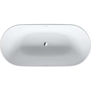 Duravit Luv - Свободностояща вана, 180x85 cm, DuraSolid, ClickClack, бяла 700434000000000 (700434000000000)