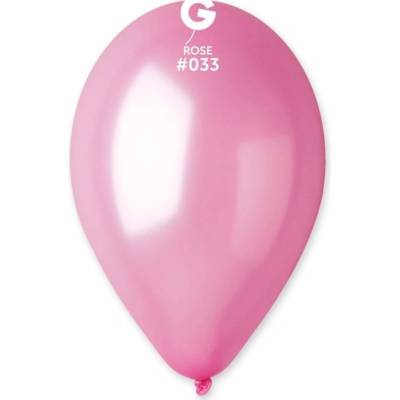 GODAN Balonky metalické růžové průměr 26 cm