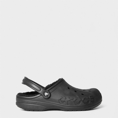 Crocs Пантофи Crocs Men's Baya Lined Mule Slippers - Black