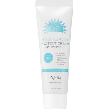 esfolio Protect Cream Blue Flower хидратиращ защитен крем SPF 50+ 30 гр