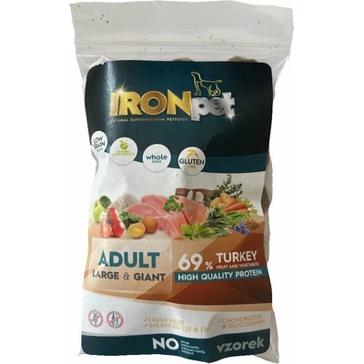 IRONpet Dog Adult Large & Giant Turkey 70 g