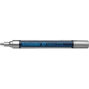 Schneider Лаков маркер, 1-3 мм, SCHNEIDER "Maxx 270", сребърен 127054 (127054)