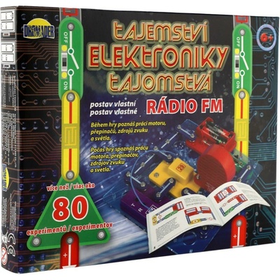 Dromader Tajomstvo elektroniky Rádio 80 experimentov