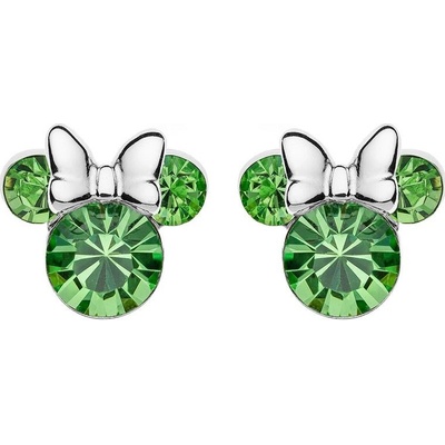 Disney strieborné náušnice kôstky Minnie Mouse ES00028SAUGL.CS