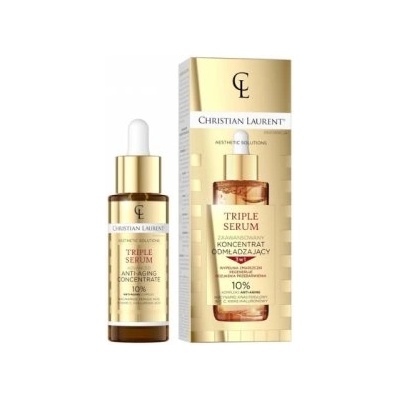 Christian Laurent Aestetic Solutions Triple Serum усъвършенстван подмладяващ концентрат 3в1 30 мл