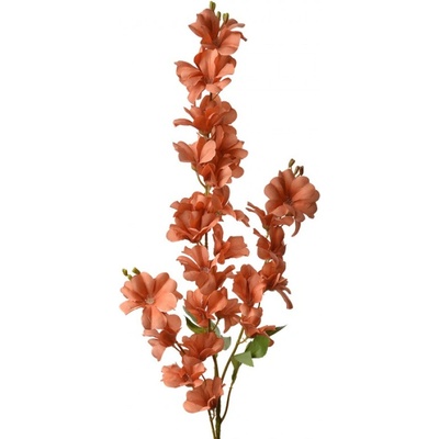 Velká umělá květina oranžová pustoryl – 100 cm
