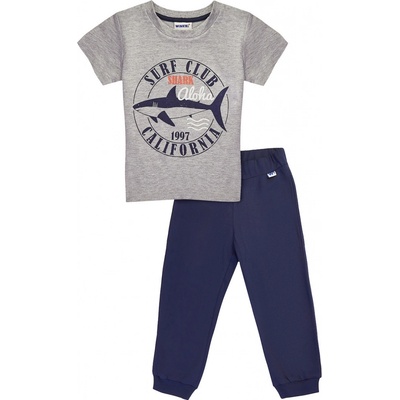Winkiki Kids Wear Surf Club šedé