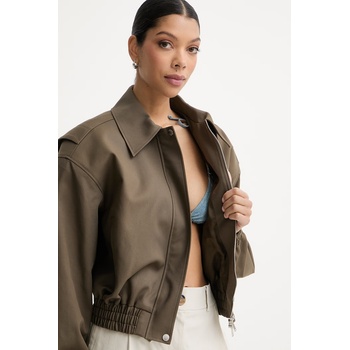 La Mania късо яке дамско от памук с еластан GLASGOW (GLASGOW)